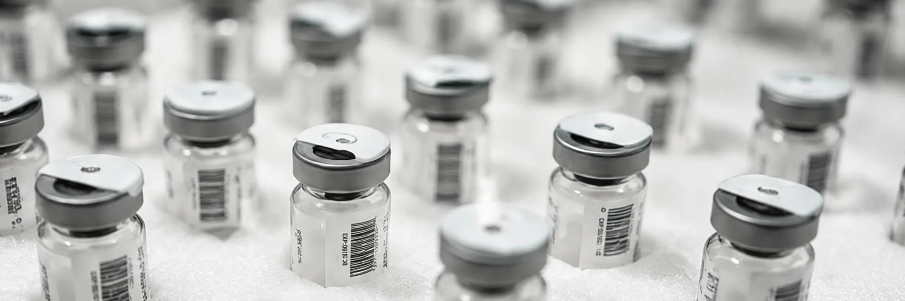 Lot-numbered stem cell vials documented from donor to dose